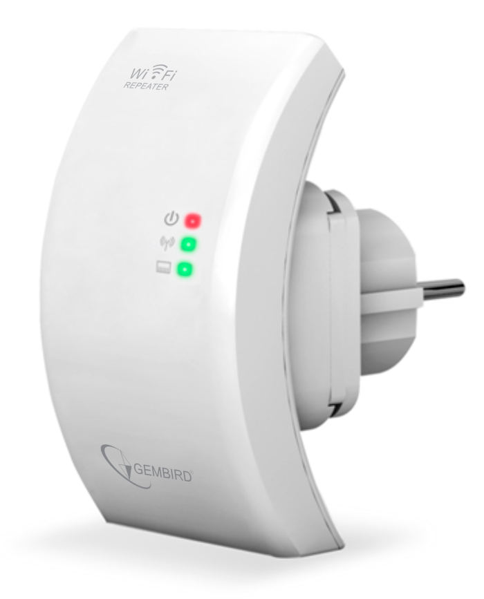 Gembird Wireless Repeater 802.11b/g/n 300Mbps WNP-RP-001 Gembird Wireless Repeater 802.11b/g/n 300Mbps WNP-RP-001